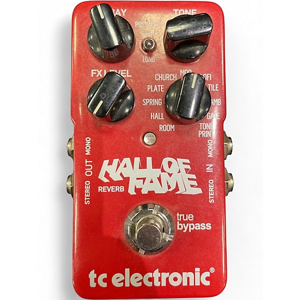 Used TC Electronic Hall Of Fame Reverb Effect Pedal