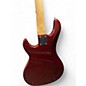 Used G&L Tribute Series SB-2 Bass with Rosewood Fretboard  Bordeaux Red Electric Bass Guitar