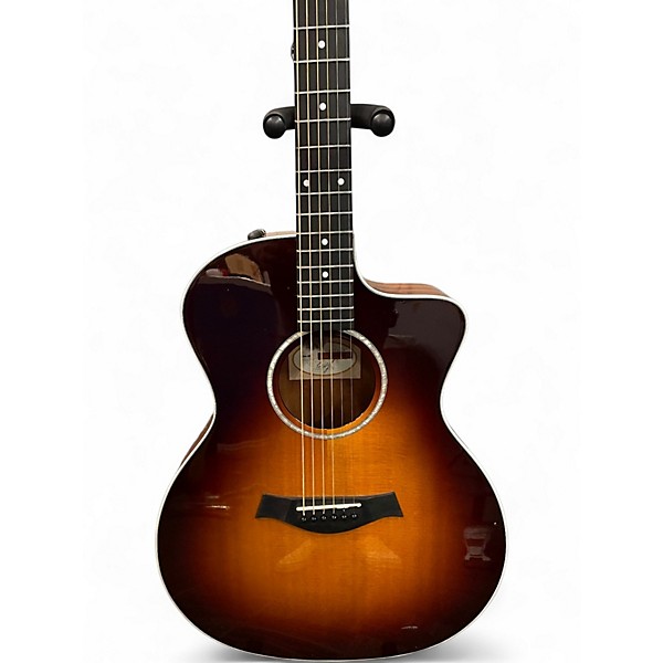 Used Taylor 214CE Sunburst Acoustic Electric Guitar