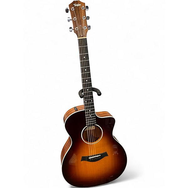 Used Taylor 214CE Sunburst Acoustic Electric Guitar