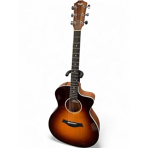 Used Taylor 214CE Sunburst Acoustic Electric Guitar