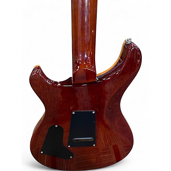 Used PRS SE Custom 24 AMBER BURST Solid Body Electric Guitar