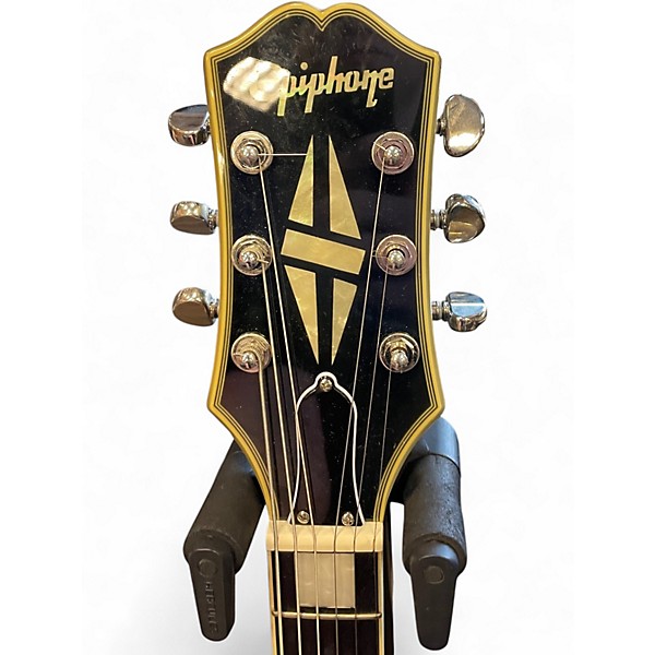 Used Epiphone Shinichi Ubukata ES-335 Olive Green Hollow Body Electric Guitar
