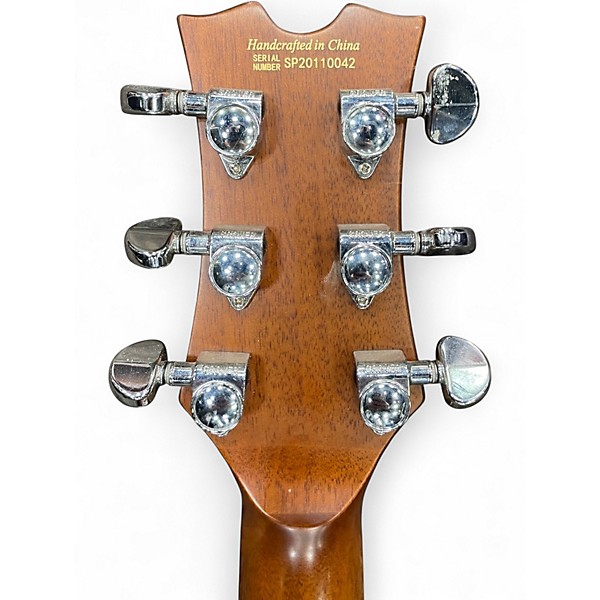 Used Dean RESONATOR CUTAWAY Natural Acoustic Electric Guitar
