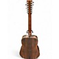 Used Martin D-X2 12 Natural 12 String Acoustic Electric Guitar