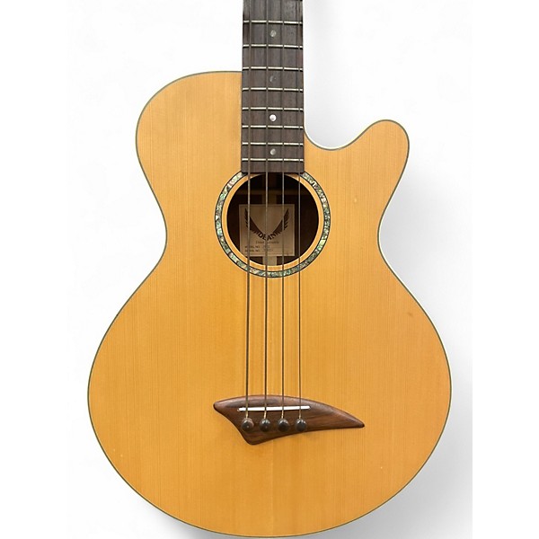 Used Dean PCBE Blonde Acoustic Bass Guitar