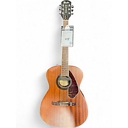 Used Fender Tim Armstrong Deluxe Mahogany Acoustic Electric Guitar