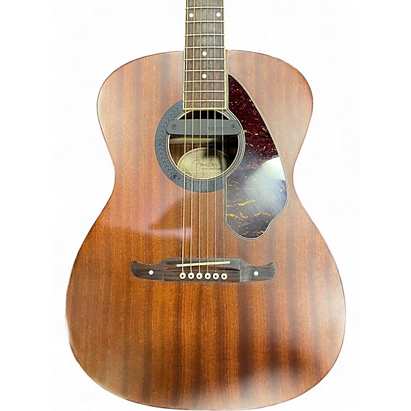 Used Fender Tim Armstrong Deluxe Mahogany Acoustic Electric Guitar