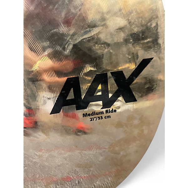 Used SABIAN 21in AAX MEDIUM RIDE Cymbal