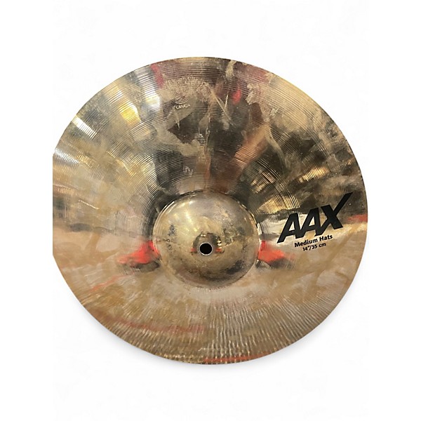 Used SABIAN 14in AAX MEDIUM HATS Cymbal