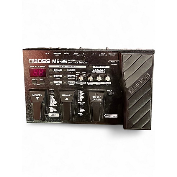 Used BOSS ME25 Guitar Multi Effect Processor