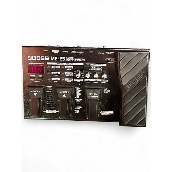 Used BOSS ME25 Guitar Multi Effect Processor