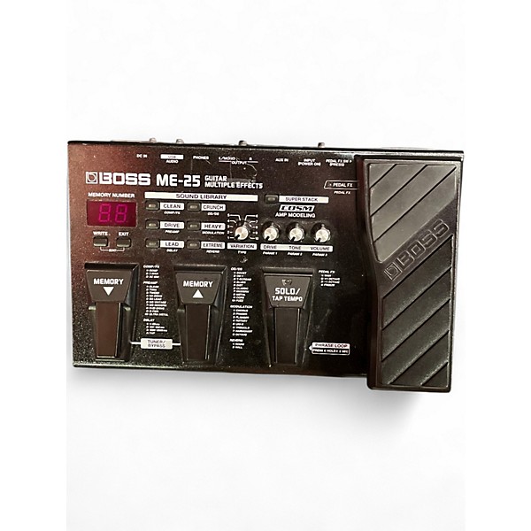 Used BOSS ME25 Guitar Multi Effect Processor