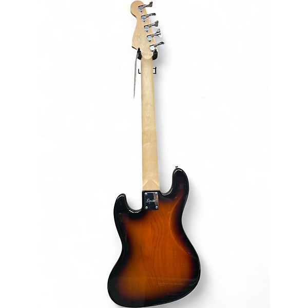 Used Squier Affinity Jazz Bass V 5 String Sunburst Electric Bass Guitar