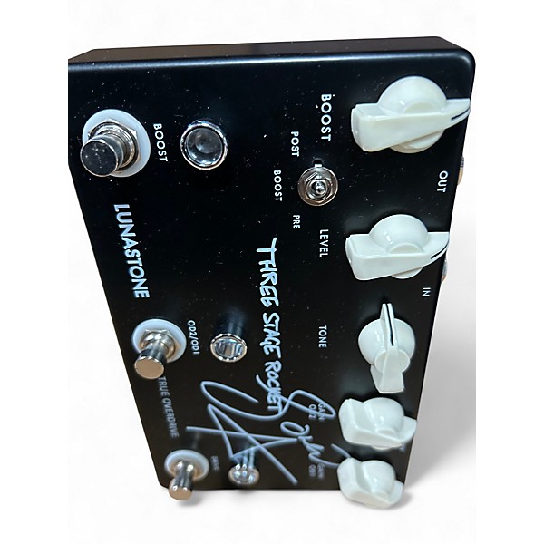 Used Lunastone Three Stage Rocket Effect Pedal