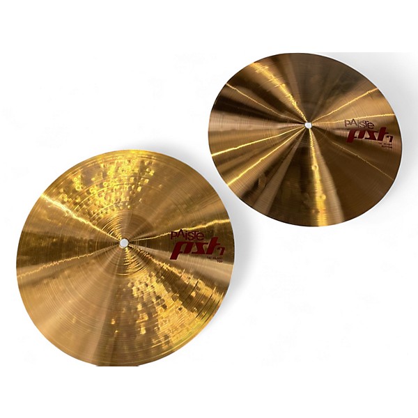 Used Paiste 14in PST7 Hi Hat Pair Cymbal