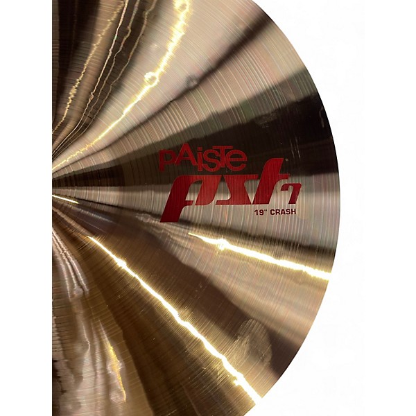 Used Paiste 19in PST7 Crash Cymbal