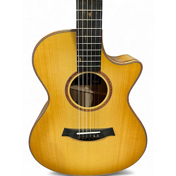 Used Taylor C12CE B6026 SASSAFRAS Acoustic Electric Guitar