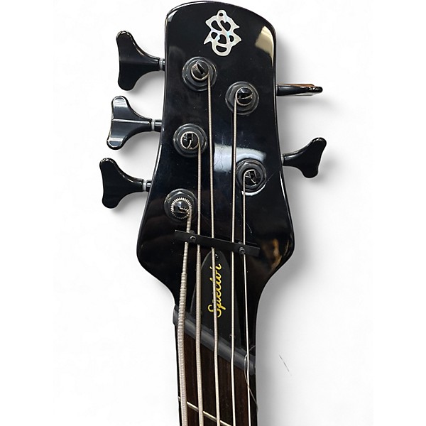 Used Spector Dimension 5HP Plum Crazy Electric Bass Guitar