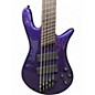 Used Spector Dimension 5HP Plum Crazy Electric Bass Guitar
