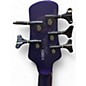 Used Spector Dimension 5HP Plum Crazy Electric Bass Guitar