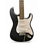 Used Squier Standard Stratocaster Black and White Solid Body Electric Guitar thumbnail
