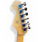 Used Squier Standard Stratocaster Black and White Solid Body Electric Guitar