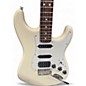 Used Fender Deluxe Stratocaster HSS white Solid Body Electric Guitar