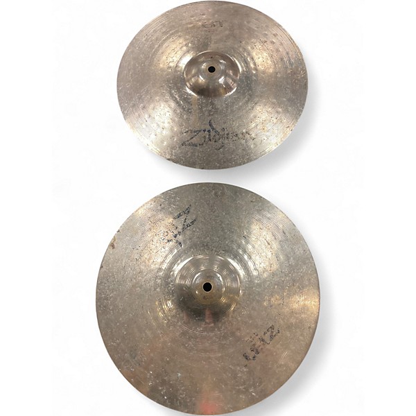 Used Zildjian 14in ZBT Plus Rock Hi Hats Pair Cymbal