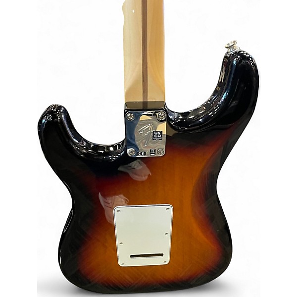 Used Fender Player Stratocaster 3 Tone Sunburst Solid Body Electric Guitar