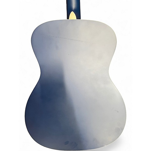 Used Recording King ROS-7 Blue Acoustic Guitar