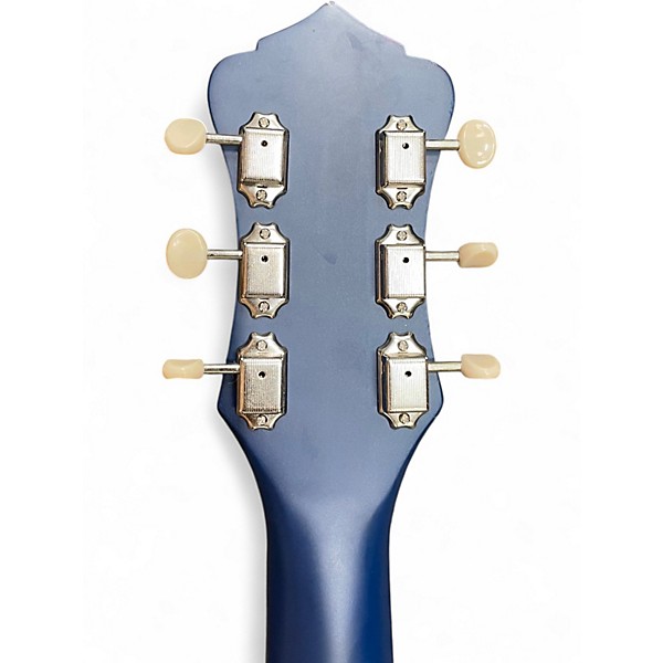 Used Recording King ROS-7 Blue Acoustic Guitar