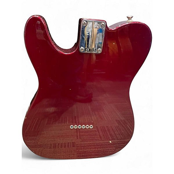 Used Fender Standard Telecaster Candy Apple Red Solid Body Electric Guitar