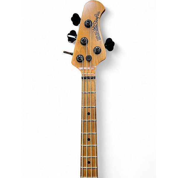Used 2025 Ernie Ball Music Man STINGRAY SHORT SCALE Metallic 3 Color Sunburst Electric Bass Guitar