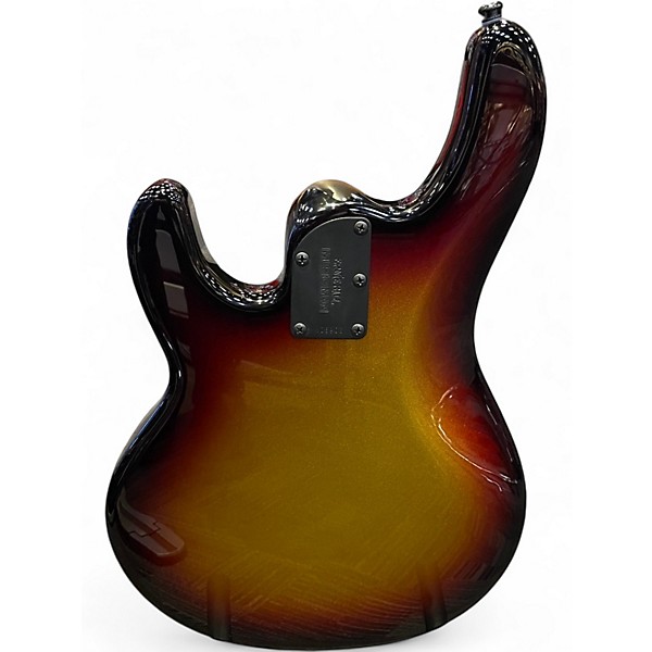 Used 2025 Ernie Ball Music Man STINGRAY SHORT SCALE Metallic 3 Color Sunburst Electric Bass Guitar