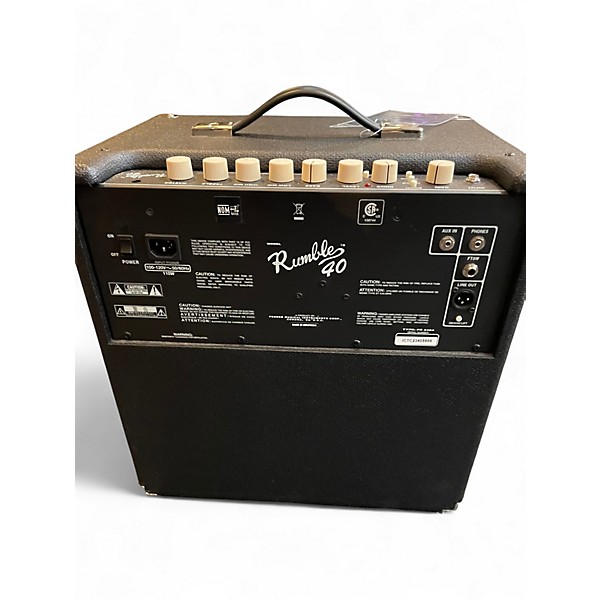 Used Fender RUMBLE 40 Bass Combo Amp