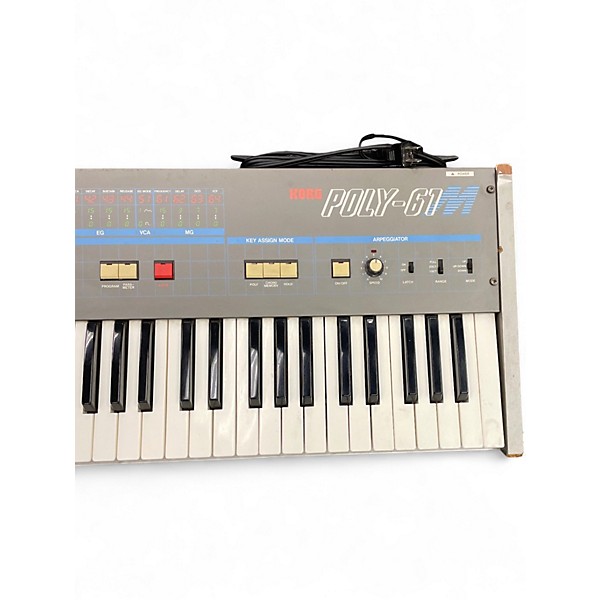 Used KORG poly-61m Synthesizer