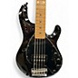 Used Ernie Ball Music Man Stingray 5 String Black Electric Bass Guitar
