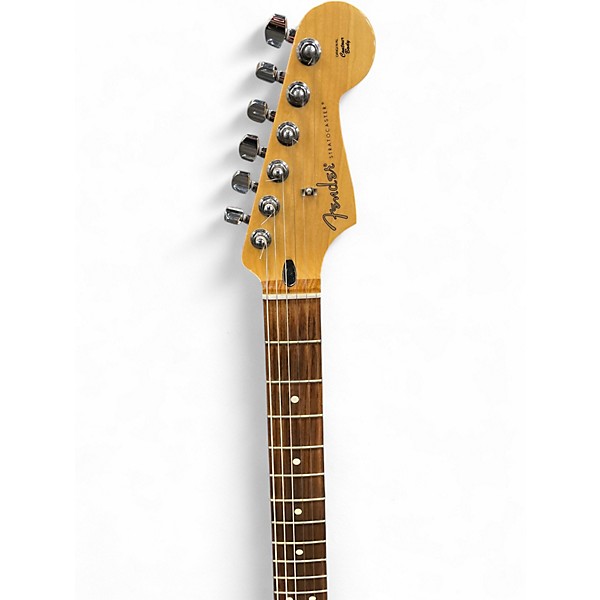 Used Fender LTD PLYR STRAT HSS Cherry Solid Body Electric Guitar