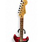 Used Fender LTD PLYR STRAT HSS Cherry Solid Body Electric Guitar
