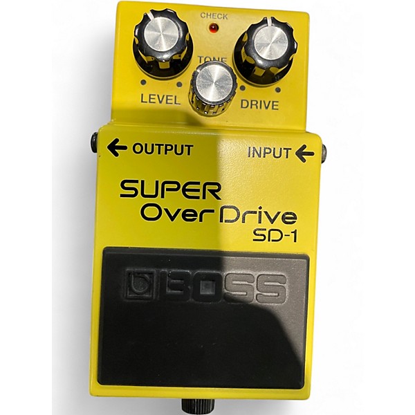Used BOSS SD1 Super Overdrive Effect Pedal