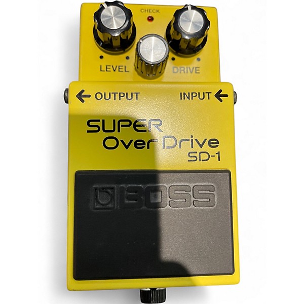 Used BOSS SD1 Super Overdrive Effect Pedal