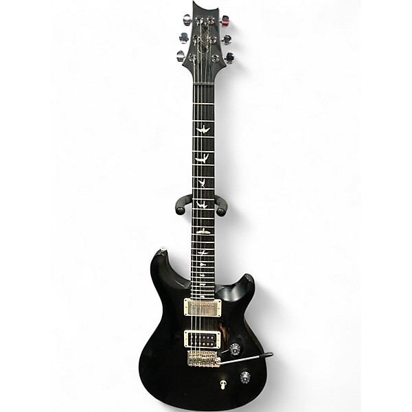 Used PRS CE24 Satin Trans Black Solid Body Electric Guitar