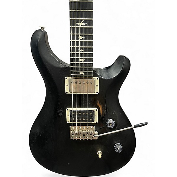 Used PRS CE24 Satin Trans Black Solid Body Electric Guitar
