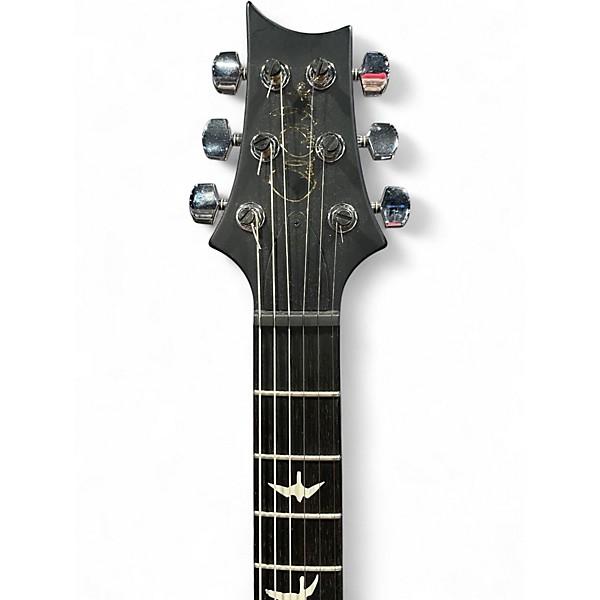 Used PRS CE24 Satin Trans Black Solid Body Electric Guitar