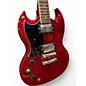 Used Epiphone SG Tribute LH Cherry Solid Body Electric Guitar