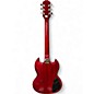 Used Epiphone SG Tribute LH Cherry Solid Body Electric Guitar