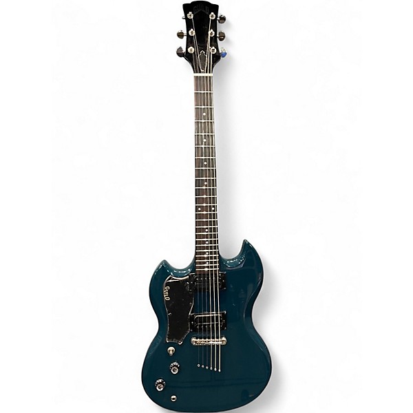 Used Guild Polara LH Blue Steel Solid Body Electric Guitar