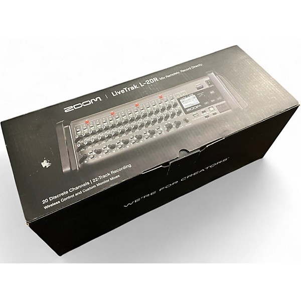 Used Zoom LIVETRAK L20R MultiTrack Recorder