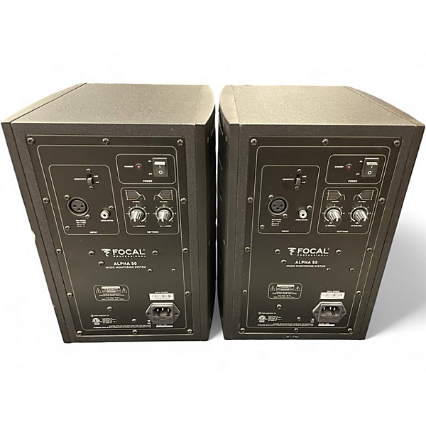 Used Focal ALPHA 50 PAIR Powered Monitor